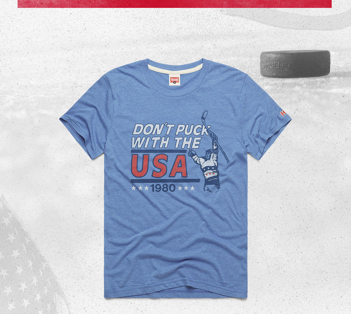Don't Puck With The USA 1980 Tee