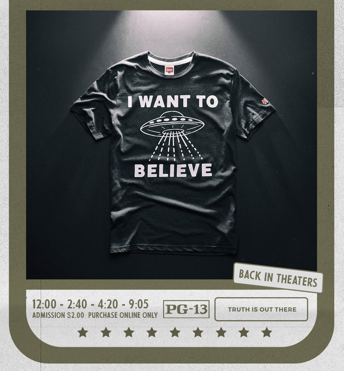 I want to believe.