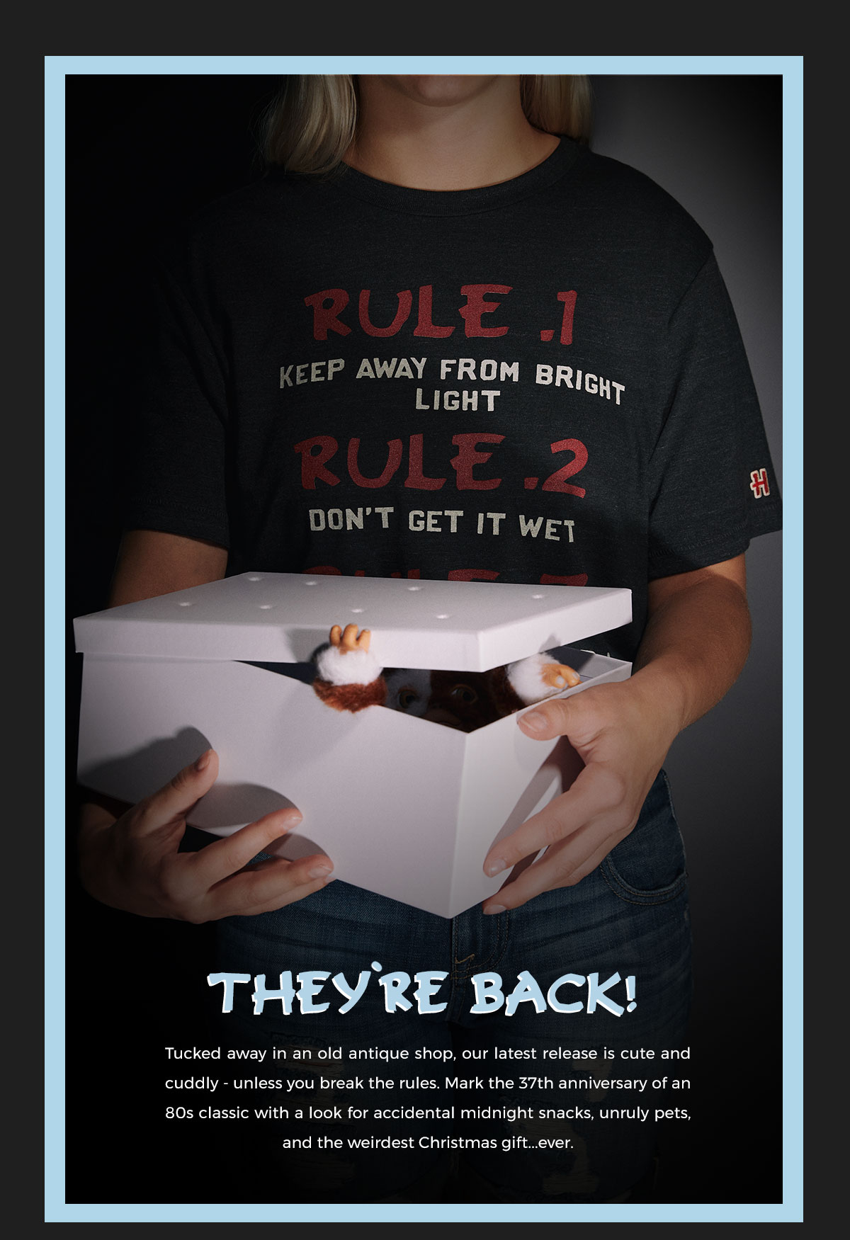 New Don't Break The Rules Tee.