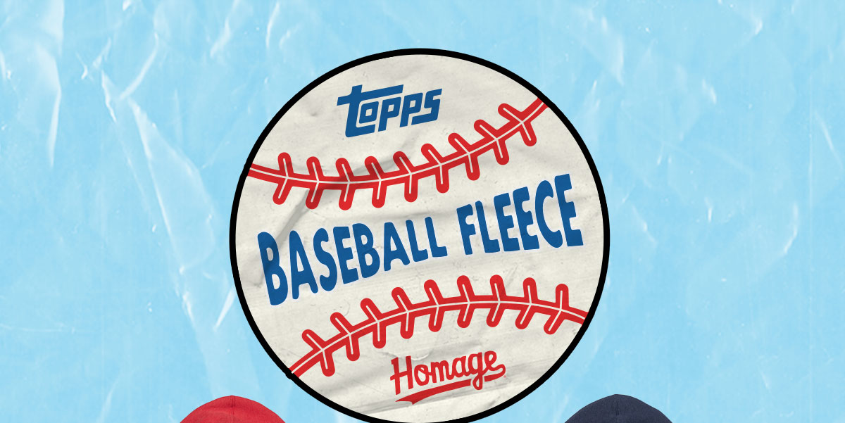 Topps Baseball Fleece. Available Online Only.