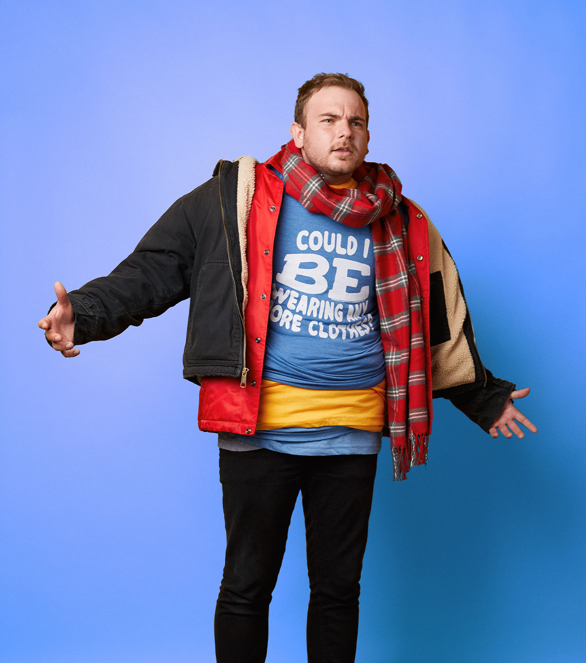 Could I BE Wearing Any More Clothes? Tee 