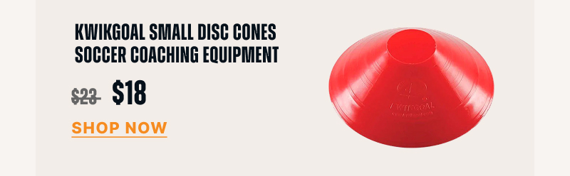 KWIKGOAL SMALL DISC CONES SOCCER COACHING EQUIPMENT