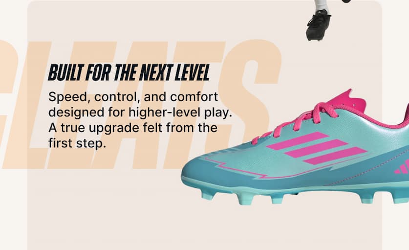 Built for the Next Level. Speed, control, and comfort designed for higher-level play. A true upgrade felt from the first step.