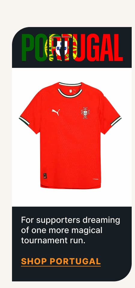 Portugal - For supporters dreaming of one more magical tournament run.