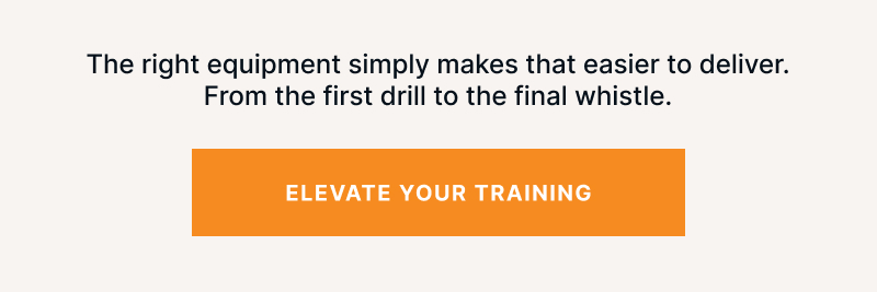 The right equipment simply makes that easier to deliver. From the first drill to the final whistle.
