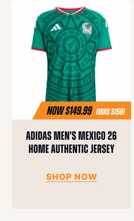 adidas Men's Mexico 26 Home Authentic Jersey