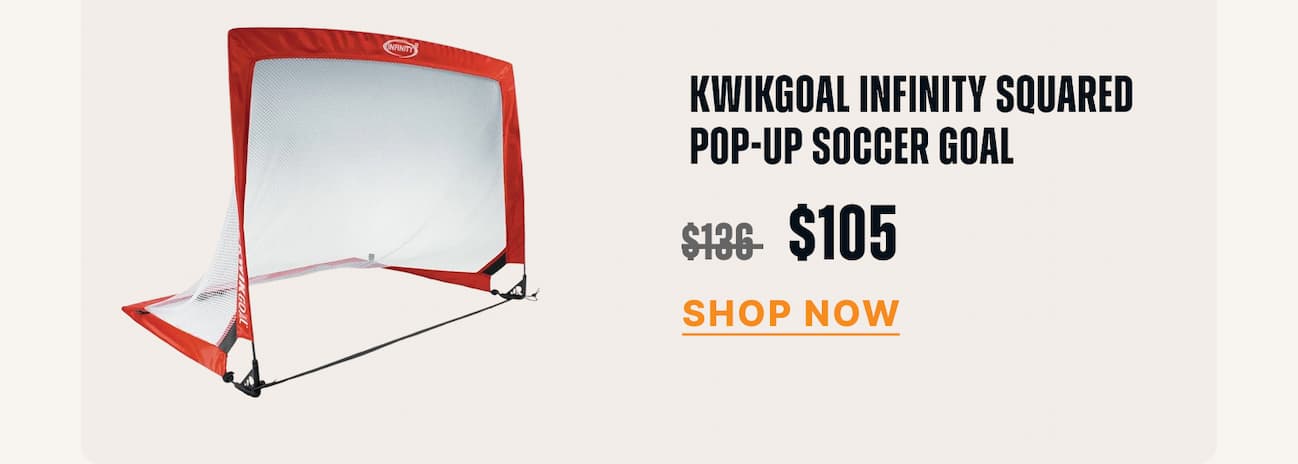 KWIKGOAL INFINITY SQUARED POP-UP SOCCER GOAL