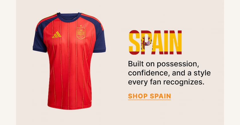 Spain - Built on possession, confidence, and a style every fan recognizes.