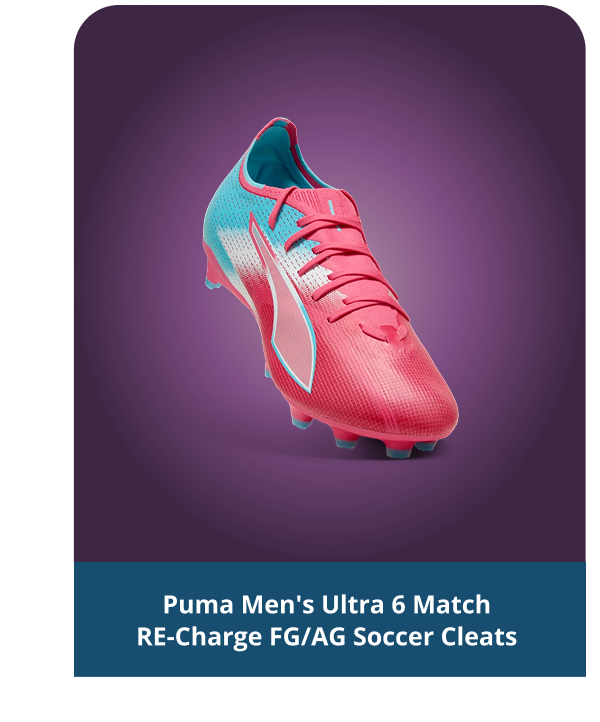 Puma Men's Ultra 6 Match RE-Charge FG/AG Soccer Cleats