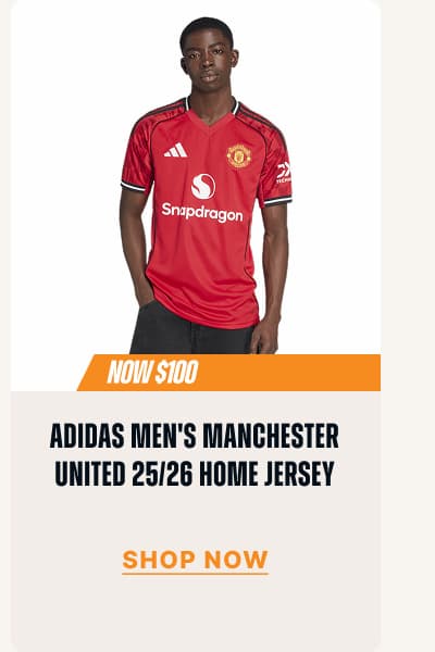 ADIDAS MEN'S MANCHESTER UNITED 25/26 HOME JERSEY