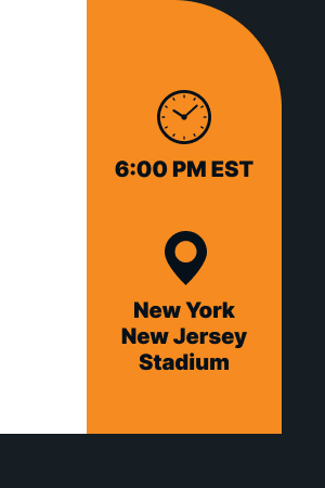 🕒 6:00 PM EST 📍 New York New Jersey Stadium