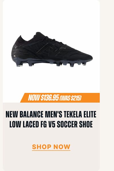 New Balance Men's Tekela Elite Low Laced FG V5 Soccer Shoe