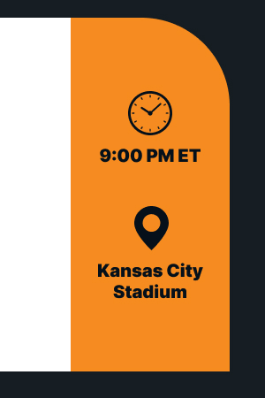 🕒 9:00 PM ET 📍 Kansas City Stadium