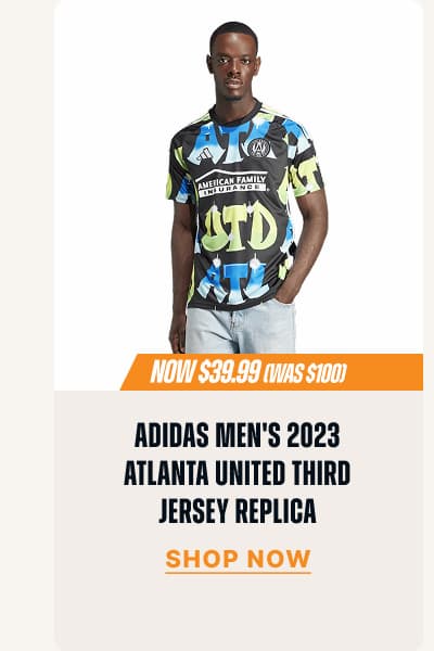 ADIDAS MEN'S 2023 ATLANTA UNITED THIRD JERSEY REPLICA
