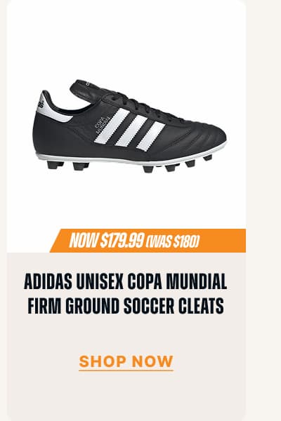 adidas Unisex Copa Mundial Firm Ground Soccer Cleats 