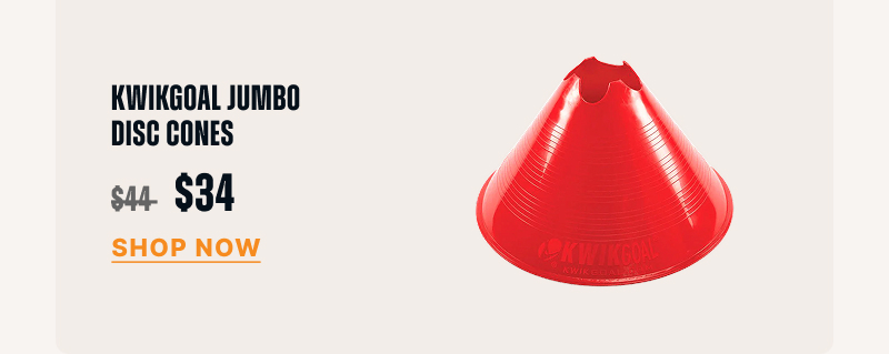 KWIKGOAL JUMBO DISC CONES