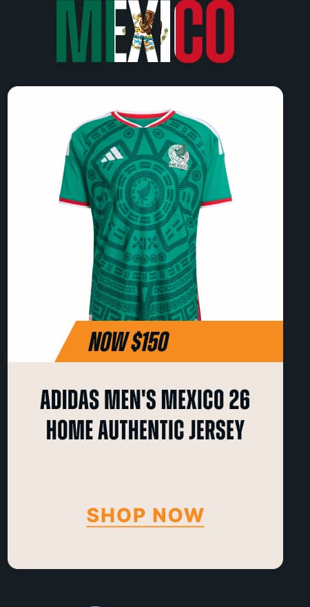 Mexico - adidas Men's Mexico 26 Home Authentic Jersey