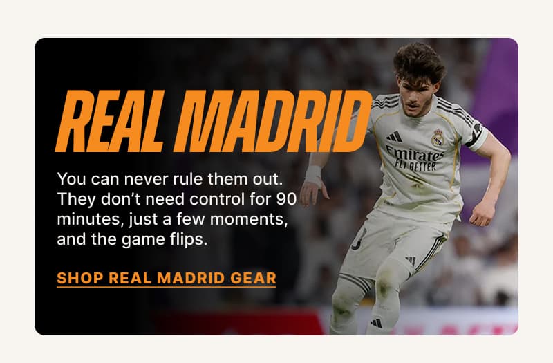 Real Madrid - You can never rule them out. They don't need control for 90 minutes, just a few moments, and the game flips.
