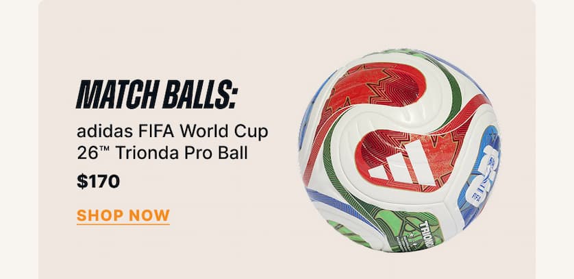 Match balls: adidas FIFA World Cup 26™ Trionda Pro Ball