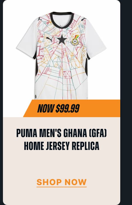Puma Men's Ghana (GFA) Home Jersey Replica