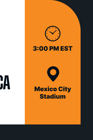 🕒 3:00 PM EST 📍 Mexico City Stadium