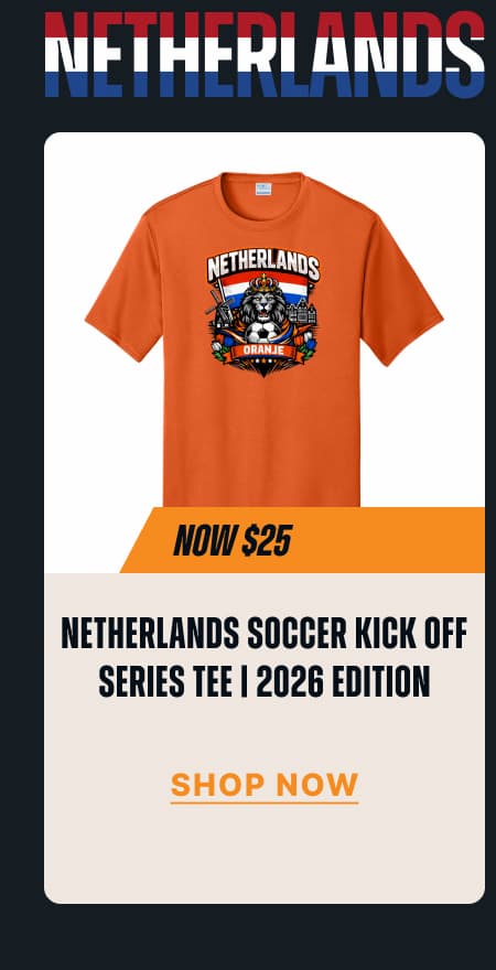 Netherlands - Netherlands Soccer Kick Off Series Tee | 2026 Edition