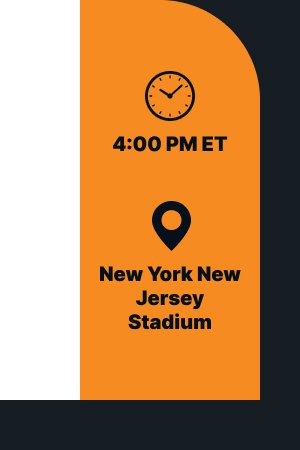 🕒 4:00 PM ET 📍 New York New Jersey Stadium