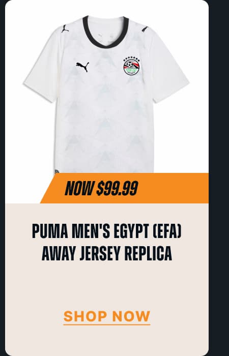 Puma Men's Egypt (EFA) Away Jersey Replica