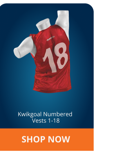 Kwikgoal Numbered Vests 1-18
