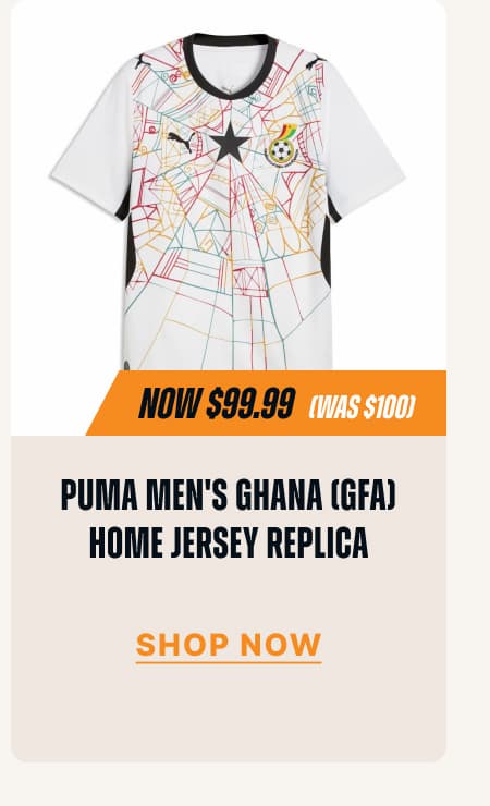 Puma Men's Ghana (GFA) Home Jersey Replica