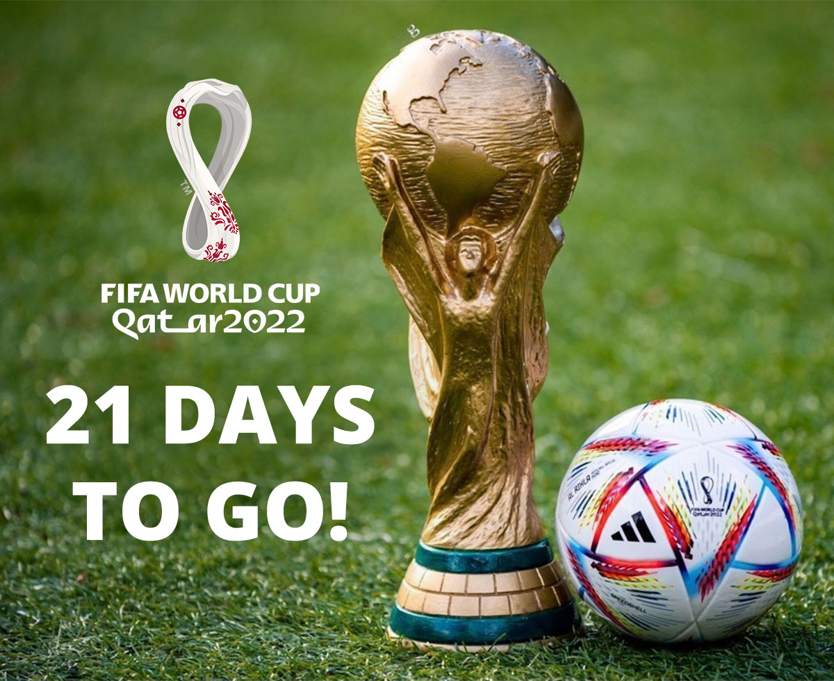 21 Days to Go! World Cup 2022