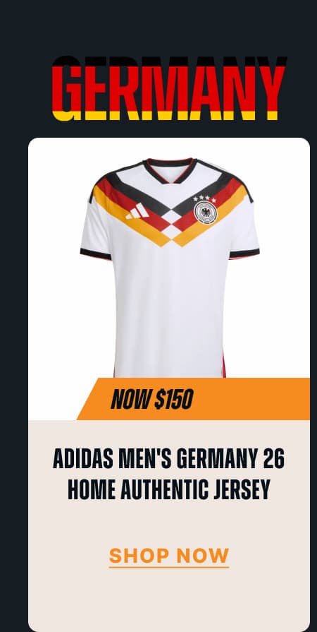 GERMANY - adidas Men's Germany 26 Home Authentic Jersey