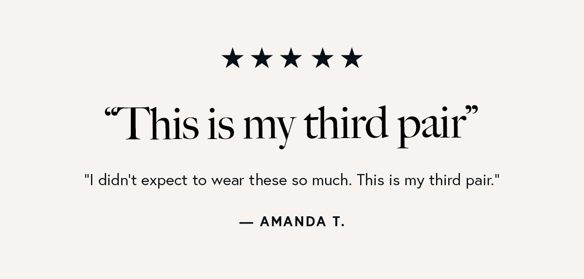 This is my third pair