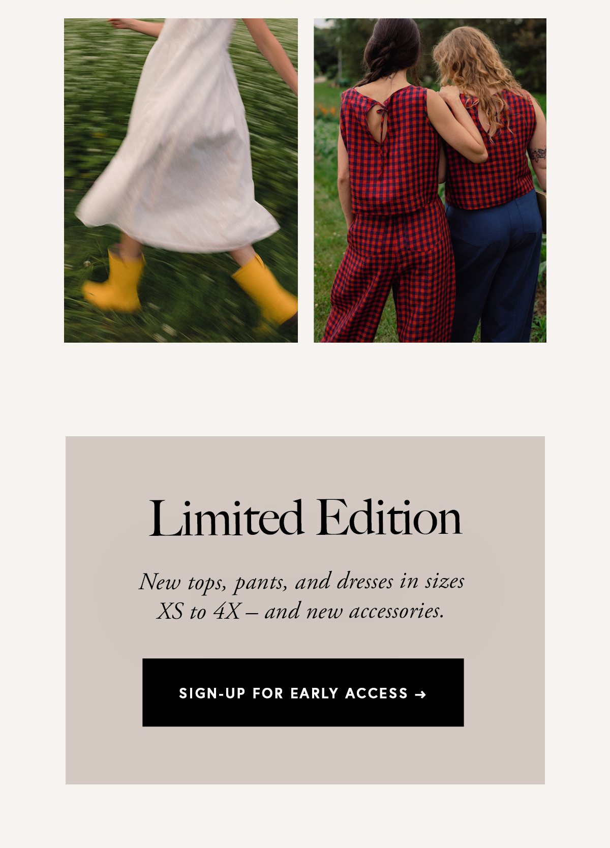 Limited Edtion. Sign-up For Early Access.