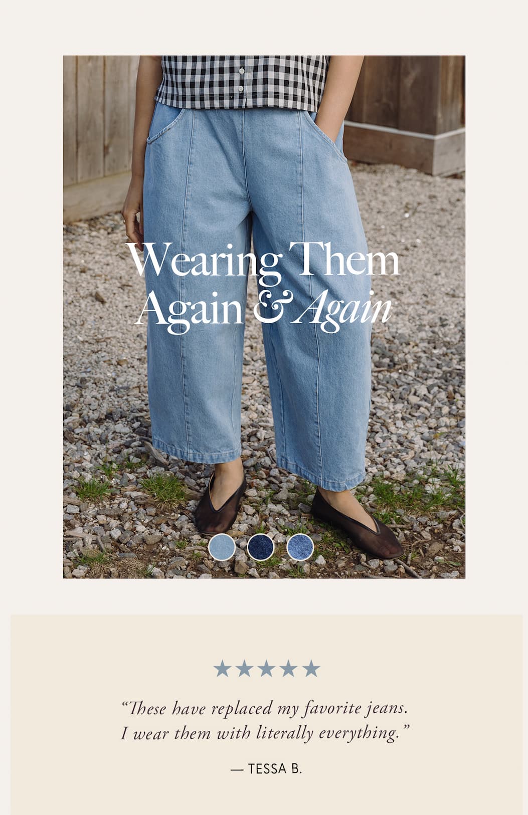 I get compliments every time I wear these pants.