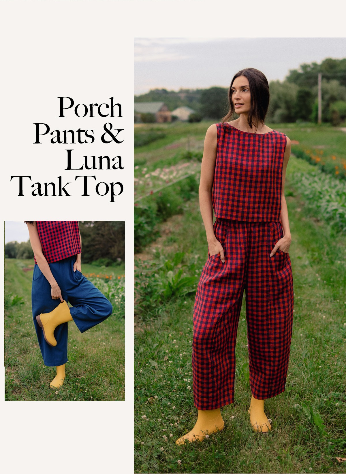 Porch Pants & Luna Tank Top