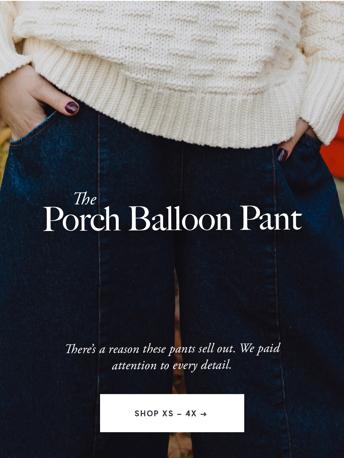 The Porch Balloon Pant