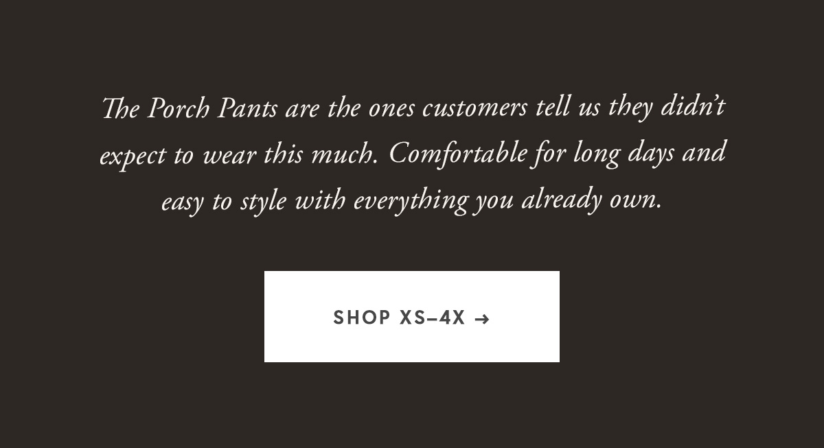 Comfortable for long days