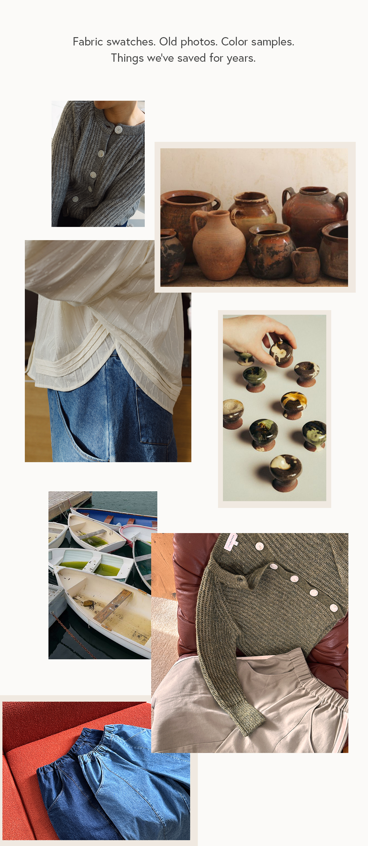 What shaped the spring collection