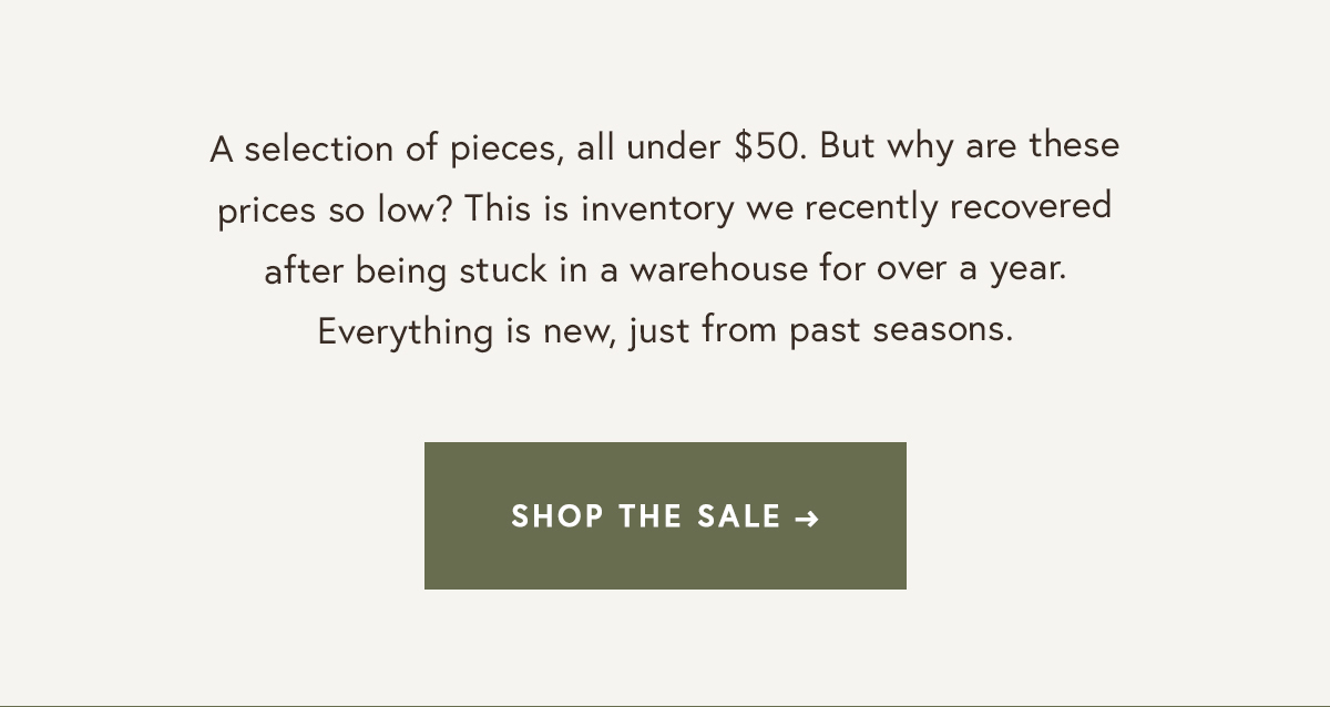  Very limited inventory