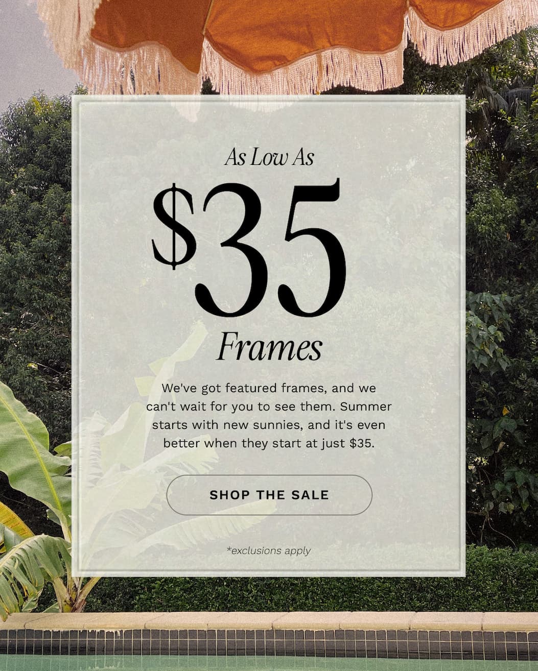 Find Frames As Low As $35
