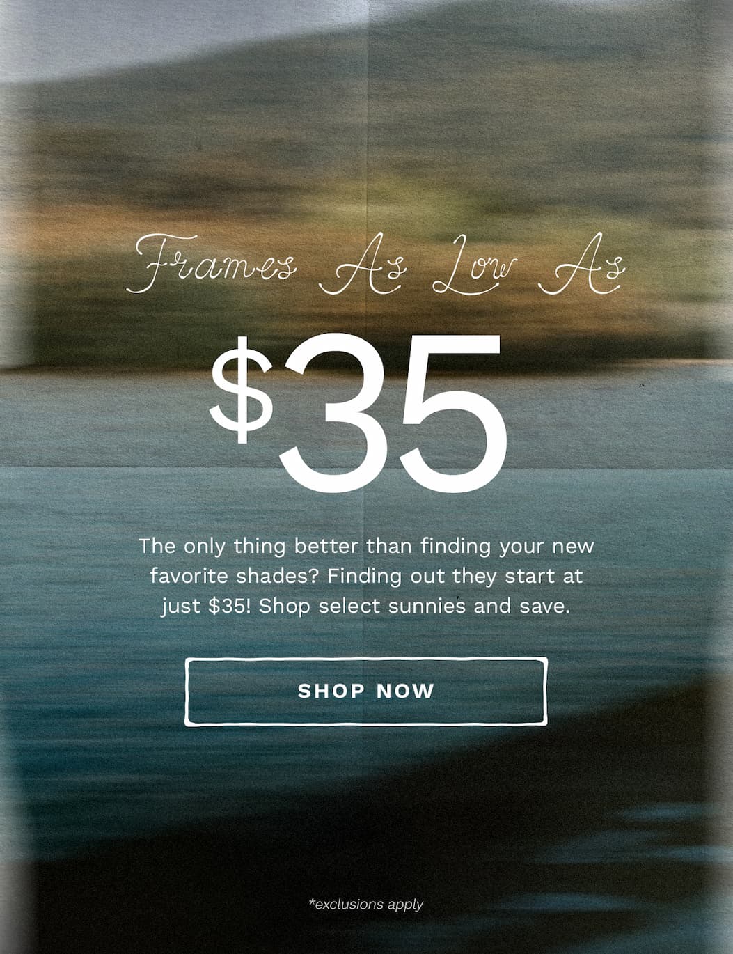 Find Frames As Low As $35