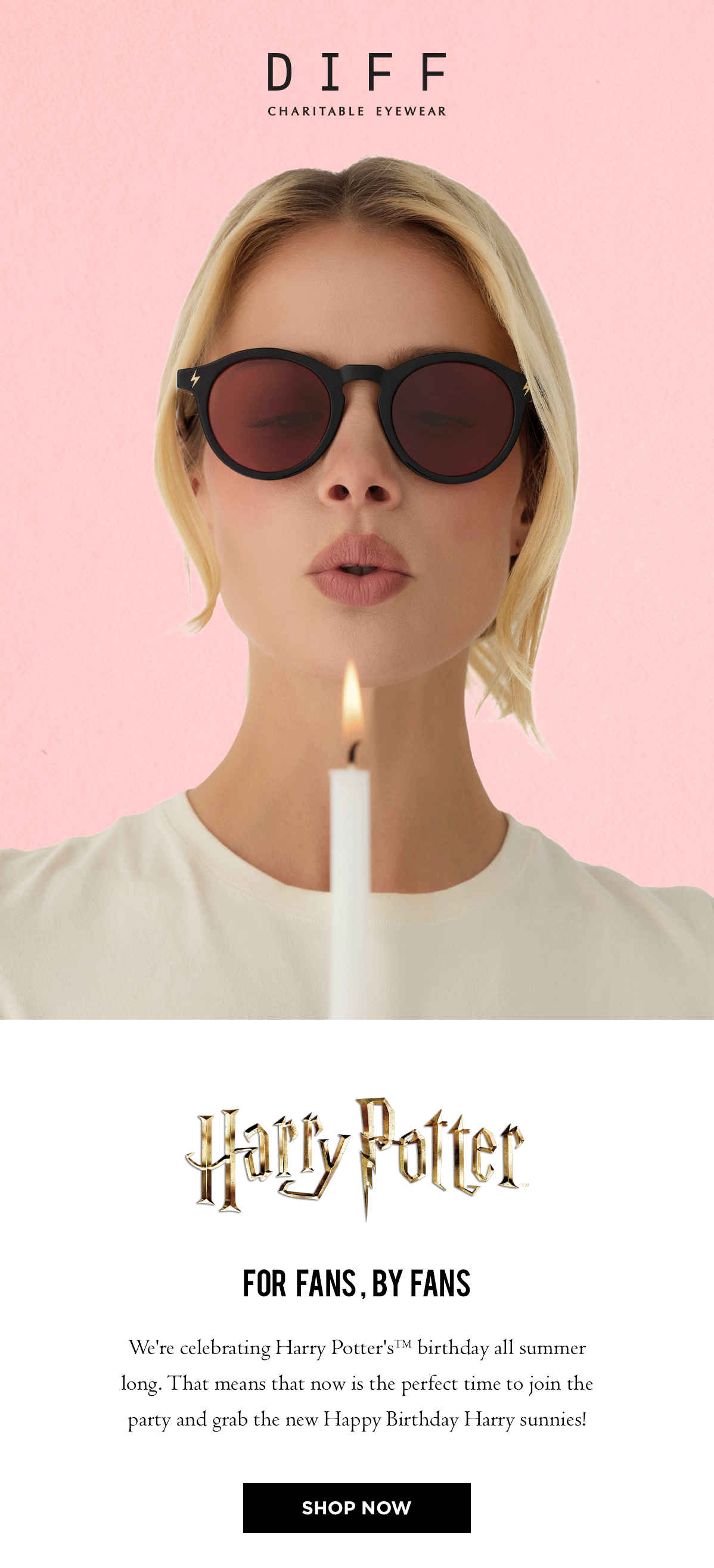 Shop New Harry Potter x DIFF Glasses Now!