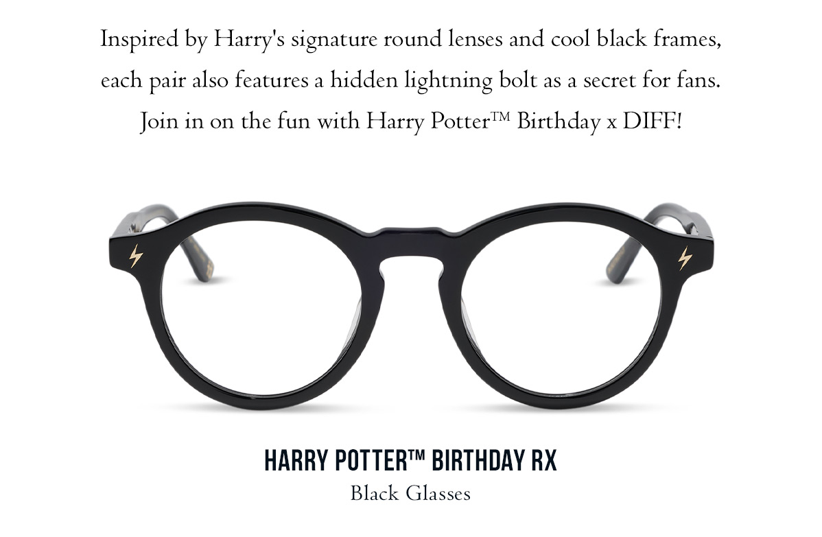 Shop New Harry Potter x DIFF Glasses Now!