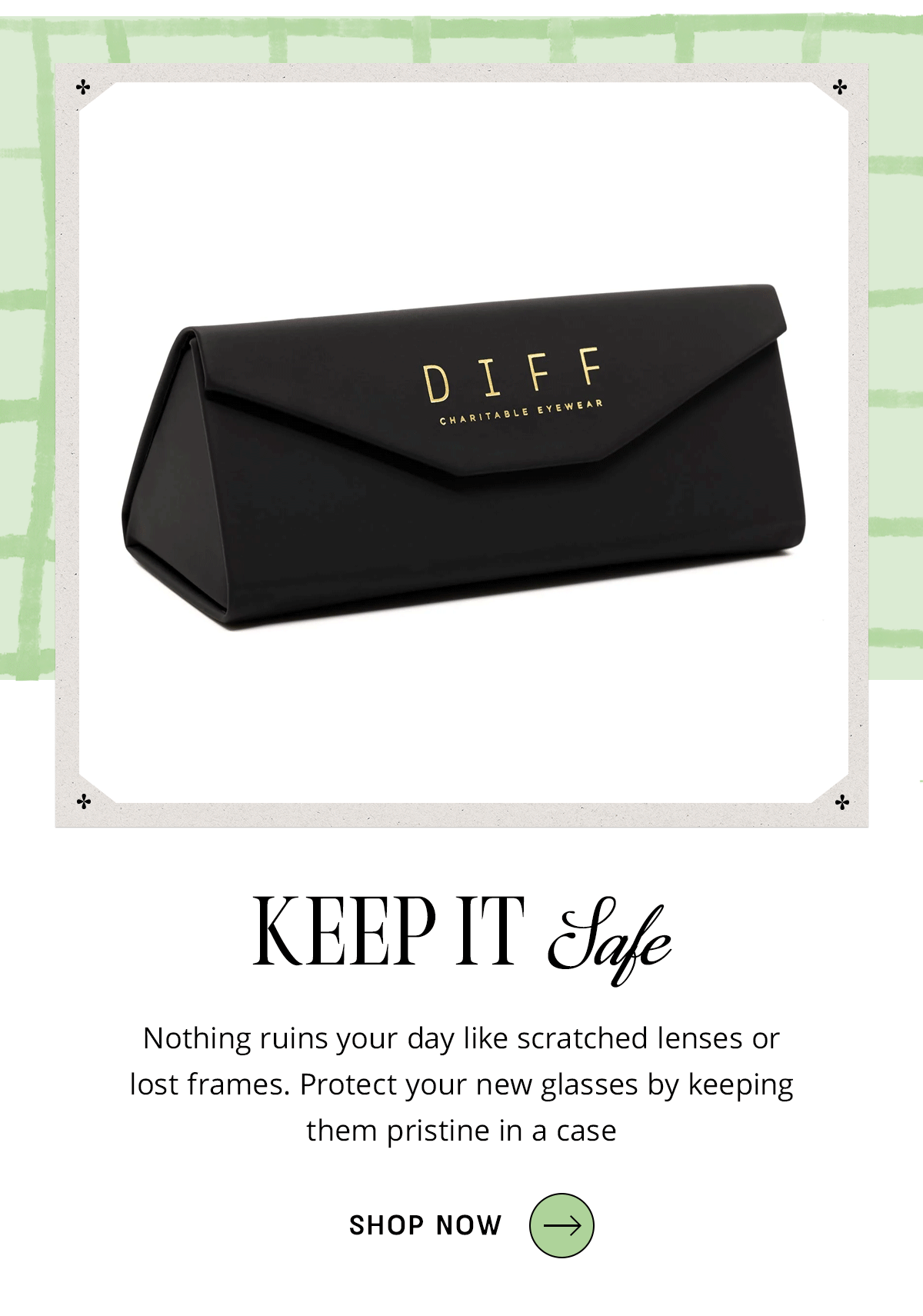 Newsletter content from diffeyewear