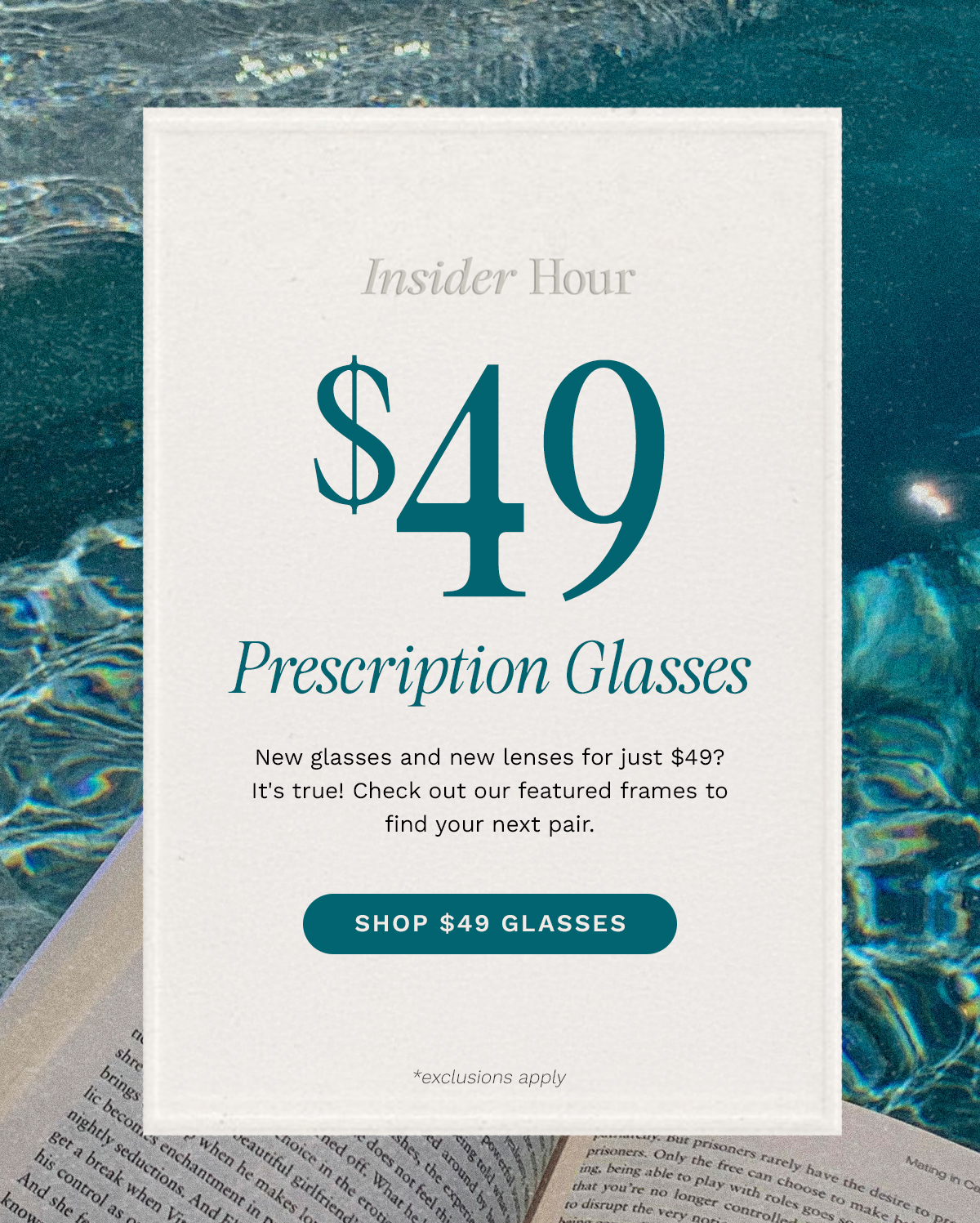 SHOP $49 PRESCRIPTION GLASSES