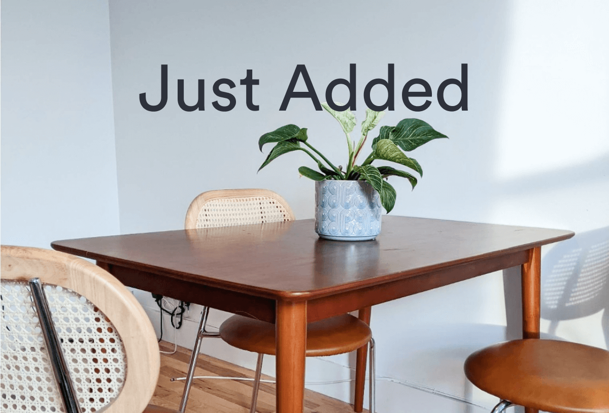 just added
