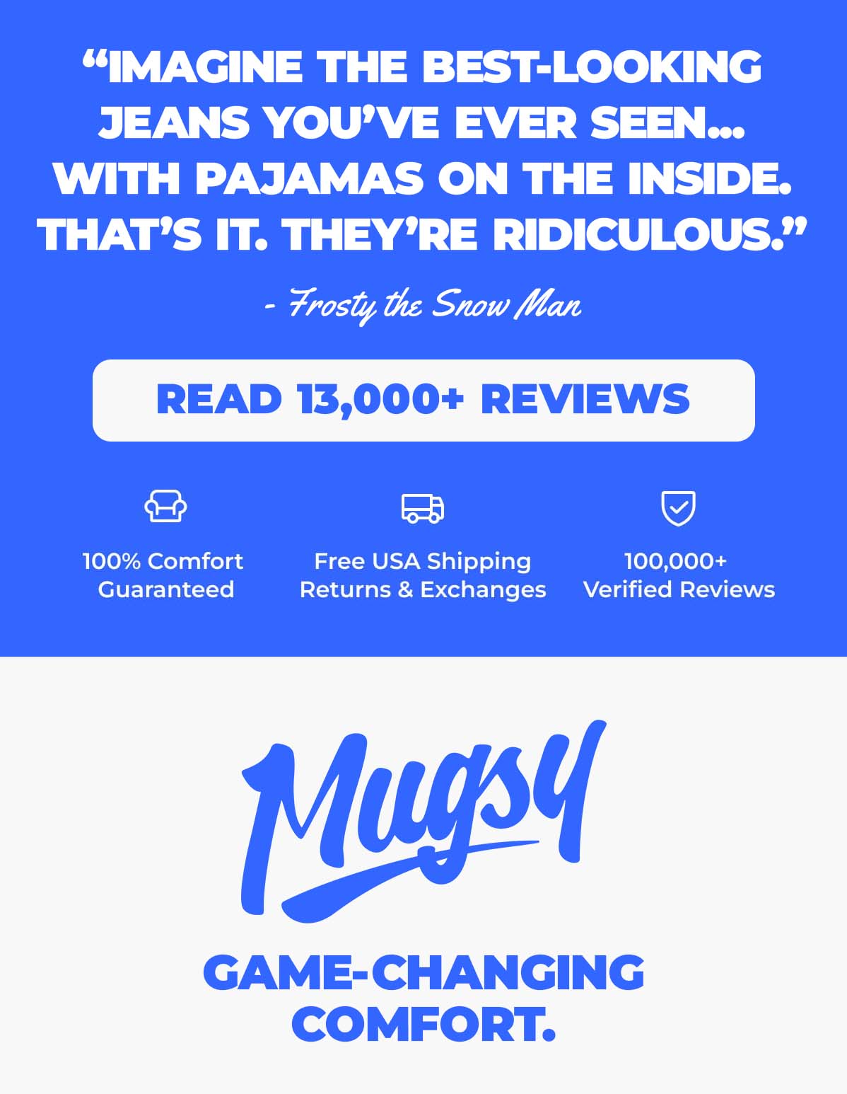 Last Call For the Warmest Jeans Ever Made 🔥🥜 Mugsy Jeans