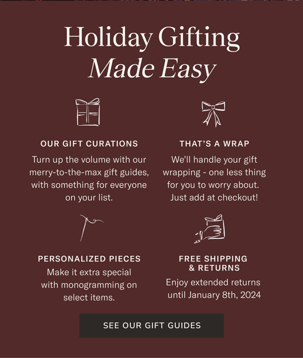 GIFT GUIDES
