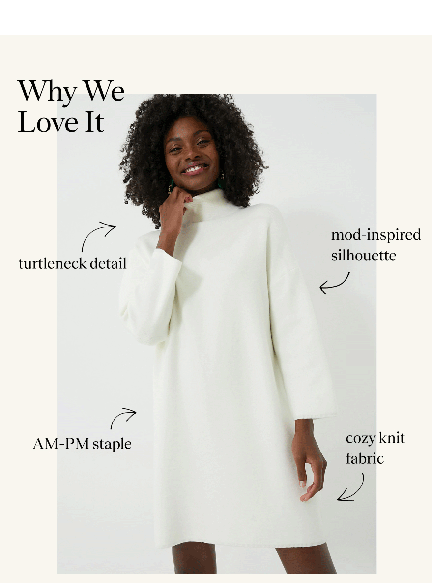 Winter White Vivianne Dress